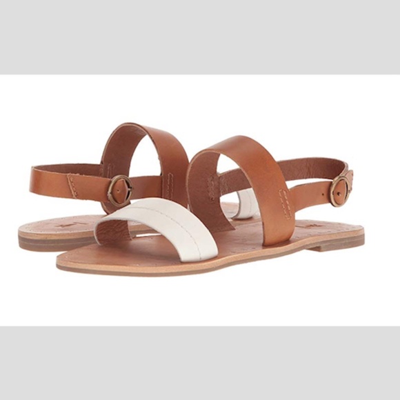Frye | Shoes | New Frye Ally 2 Band White Multi Sling Sandal | Poshmark